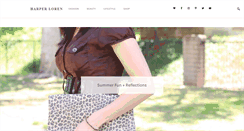 Desktop Screenshot of harperloren.com
